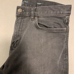 Banana Republic Travelers Black Jeans